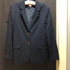 Classic Navy JCrew Blazer Size 14